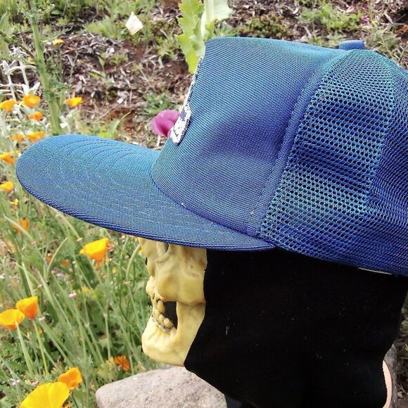 Vintage Modern Gas Propane Patch Snap Trucker Hat - Picture 2 of 6